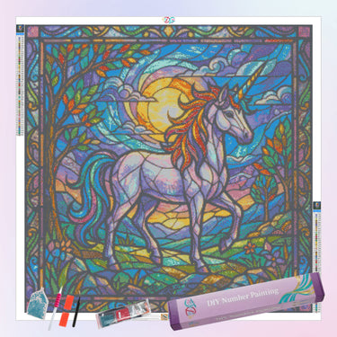 mosaic-unicorn-diamond-painting-kit-diamond-painting-art-kit