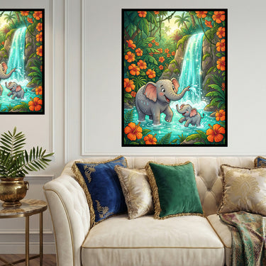 mother-and-calf-elephant-diamond-painting-kit