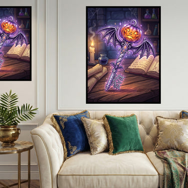 mysterious-key-for-halloween-diamond-painting-kit