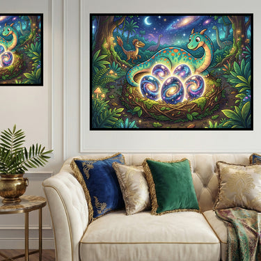 nebula-dinosaur-nest-diamond-painting-kit-diamond-painting-art-kit