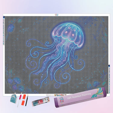 neon-jellyfish-diamond-painting-kit