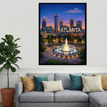 night-atlanta-paint-by-numbers-kit