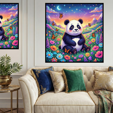panda-sitting-in-wildflowers-diamond-painting-kit