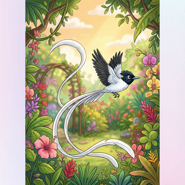 paradise-flycatcher-diamond-painting-kit
