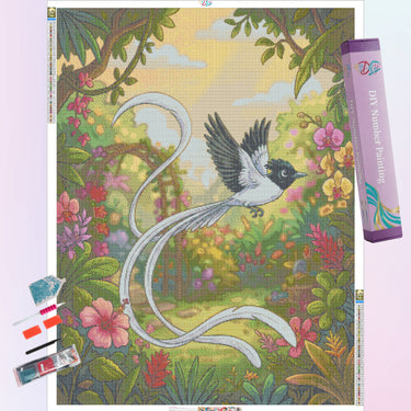 paradise-flycatcher-diamond-painting-kit