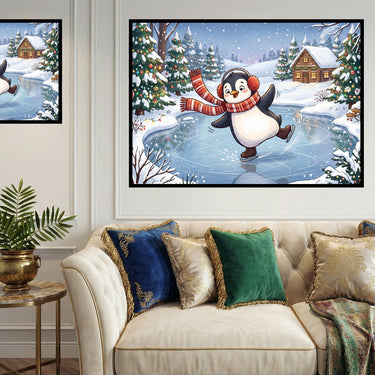 penguin-ice-skating-diamond-painting-kit