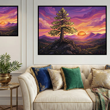 pine-tree-sunset-diamond-painting-kit