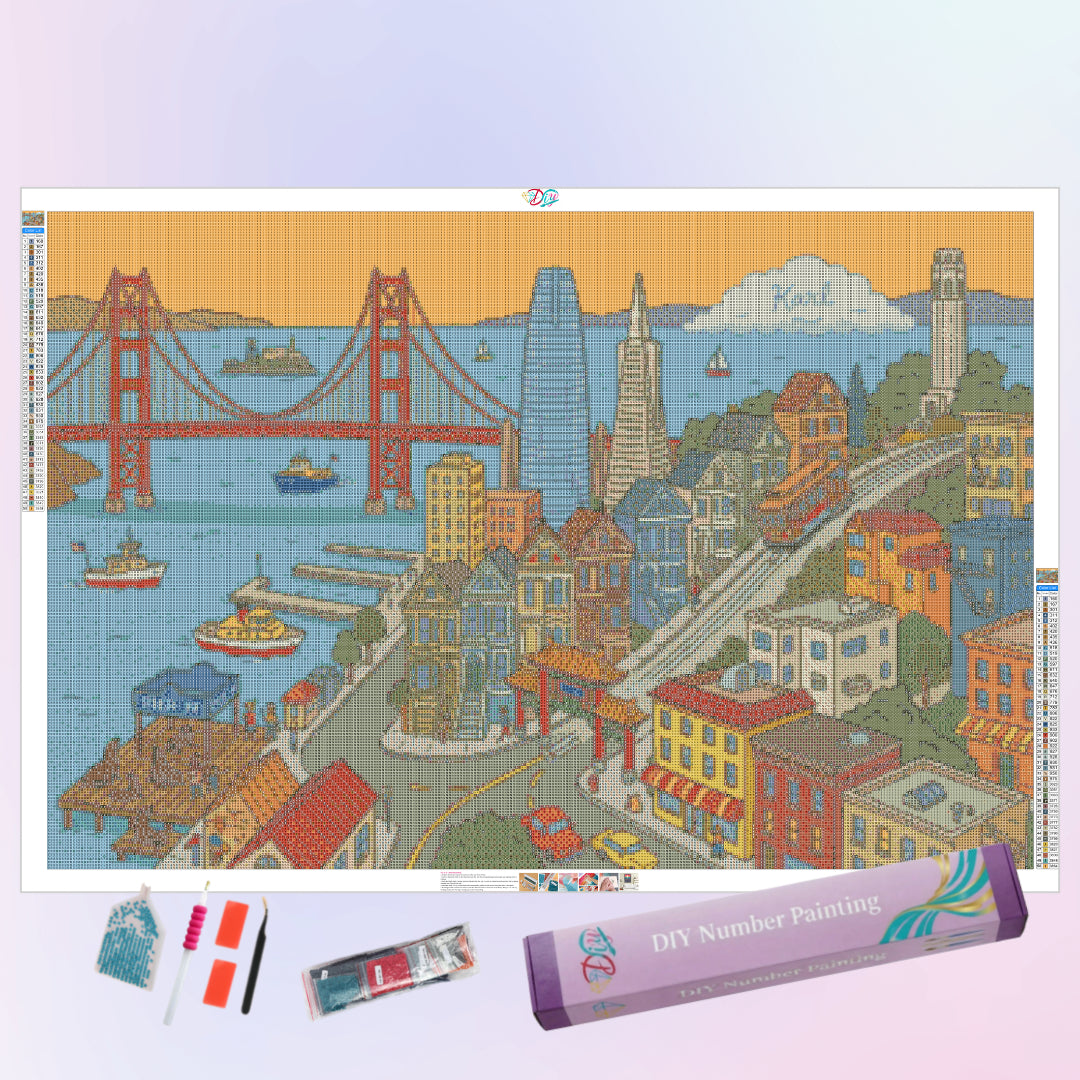 port-san-francisco-diamond-painting-art-kit