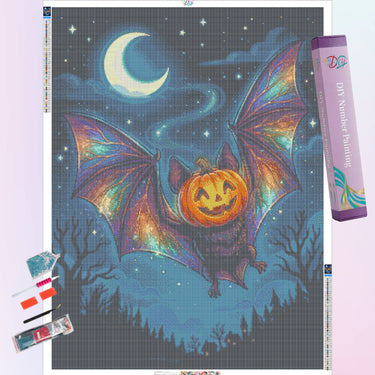 pumpkin-bat-diamond-painting-kit