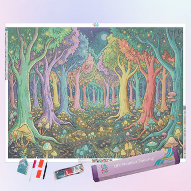 rainbow-forest-diamond-painting-kit-diamond-painting-art-kit