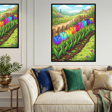 rainbow-tulips-diamond-painting-kit-diamond-painting-art-kit