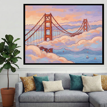 san-francisco- golden-gate-bridge-paint-by-numbers-kit