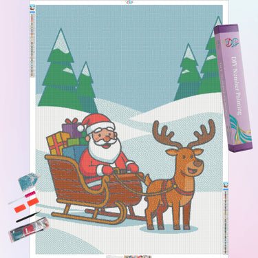 santa-claus-delivers-gifts-diamond-painting-kit