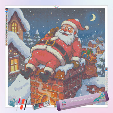 santa-claus-out-of-chimney-diamond-painting-kit