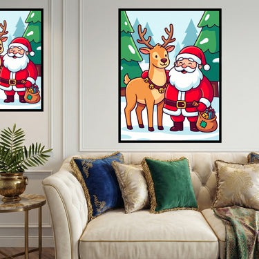 santa-claus-with-reindeer-diamond-painting-kit