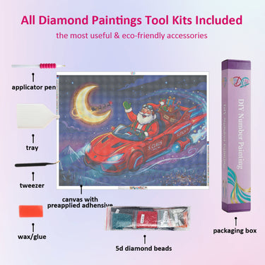 santa-modern-sleigh-diamond-painting-kit