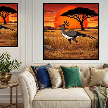 secretary-bird-diamond-painting-kit