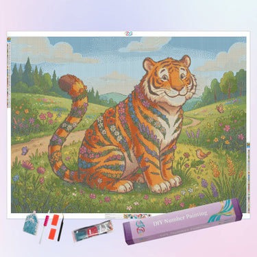 shy-tiger-dressed-with-flowers-diamond-painting-kit