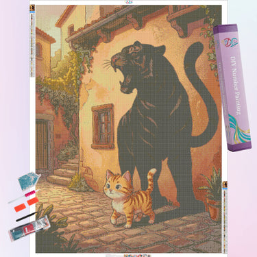 small-cat-giant-tiger-heart-diamond-painting-kit