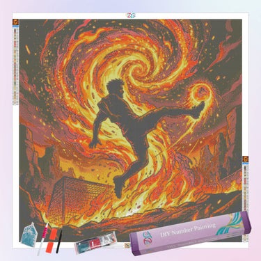 soccer-flaming-shot-diamond-painting-kit