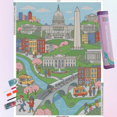 spring-washington-dc-diamond-painting-art-kit