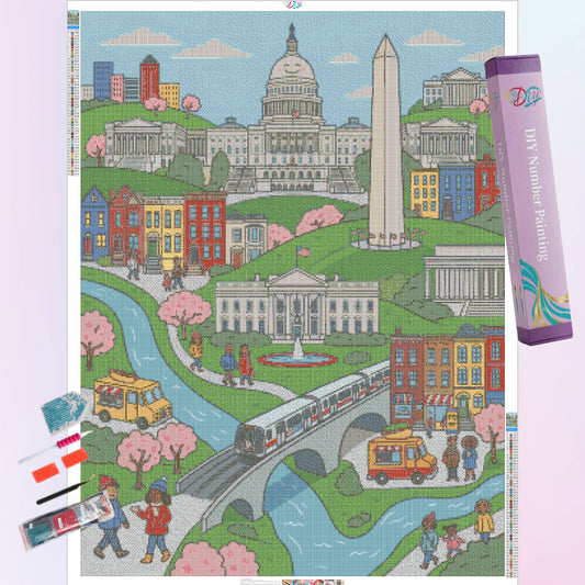 spring-washington-dc-diamond-painting-art-kit