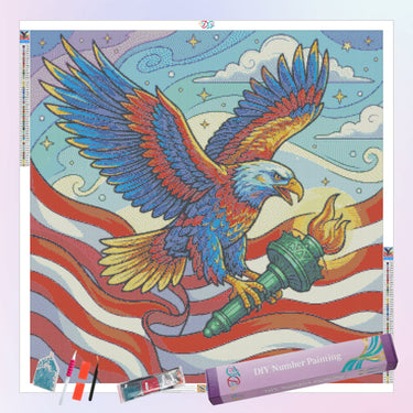 stylized-american-eagle-diamond-painting-kit-diamond-painting-art-kit