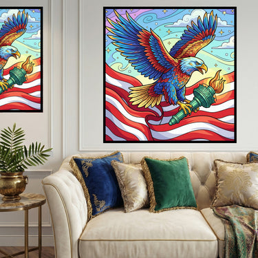 stylized-american-eagle-diamond-painting-kit-diamond-painting-art-kit