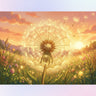 sunset-dandelion-diamond-painting-kit-diamond-painting-art-kit