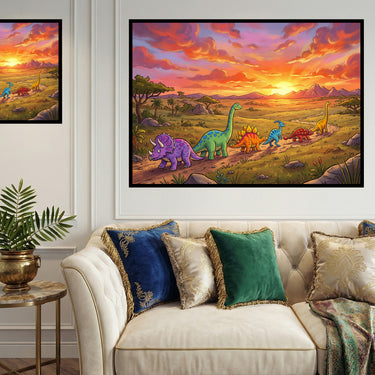 sunset-dinosaur-diamond-painting-kit-diamond-painting-art-kit
