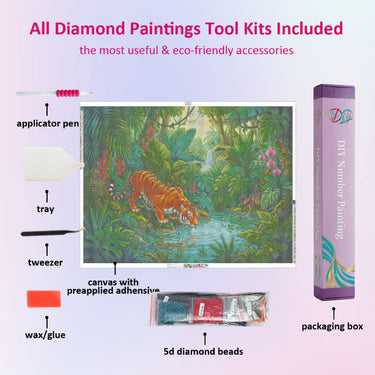 tiger-drinks-water-diamond-painting-kit-diamond-painting-art-kit