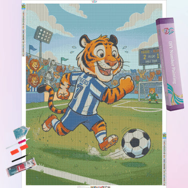 tiger-playing-a-soccer-diamond-painting-kit