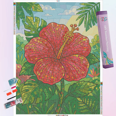 tropical-hibiscus-diamond-painting-kit-diamond-painting-art-kit