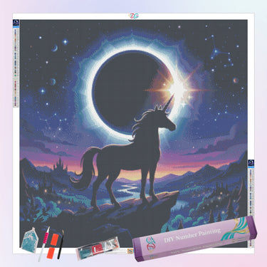 unicorn-against-eclipse-diamond-painting-kit-diamond-painting-art-kit