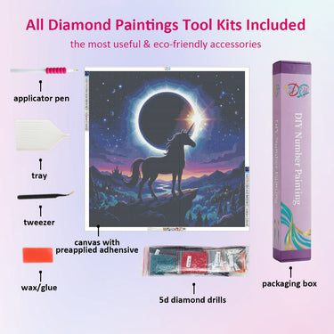 unicorn-against-eclipse-diamond-painting-kit-diamond-painting-art-kit