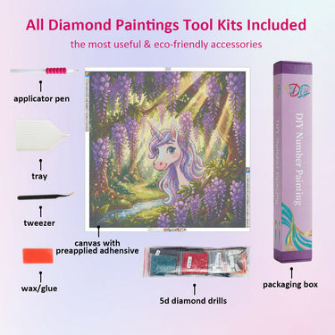 unicorn-hiding-in-wisteria-diamond-painting-kit-diamond-painting-art-kit