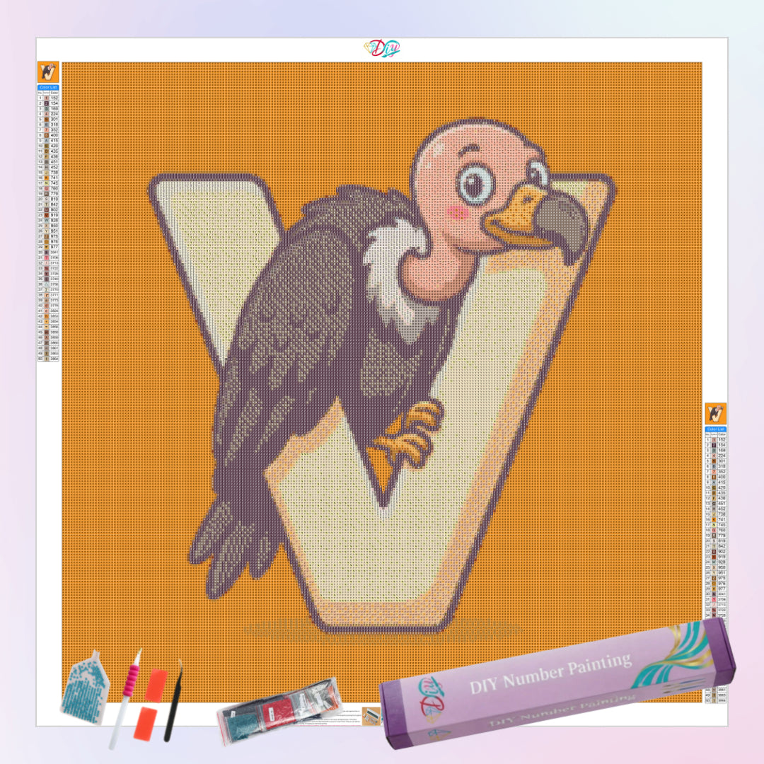 v-for-vulture-diamond-painting-art-kit