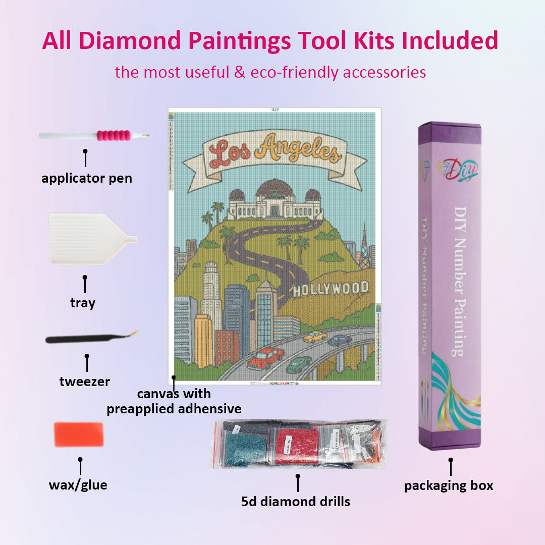 visit-los-angeles-diamond-painting-art-kit