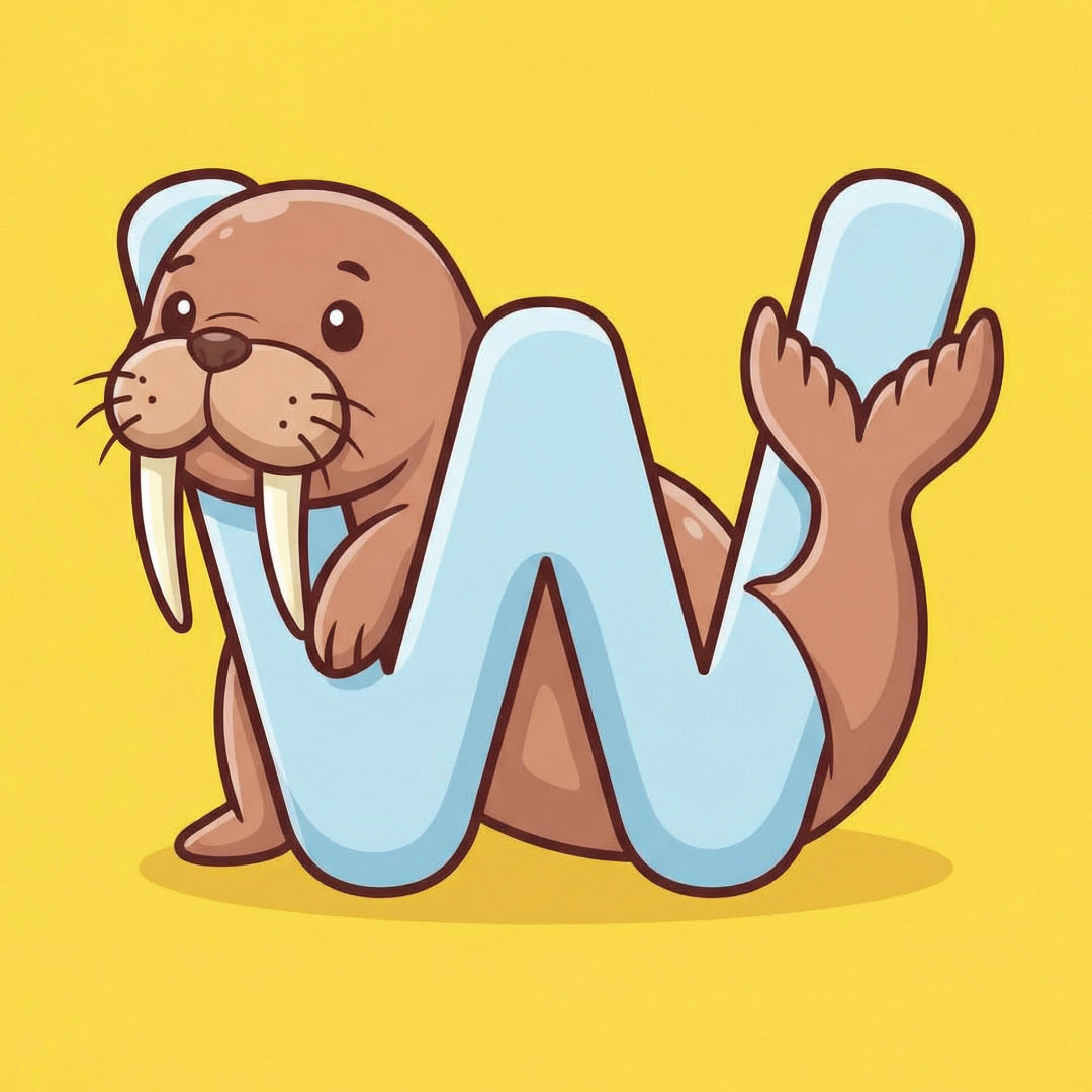 w-for-walrus-diamond-painting-art-kit