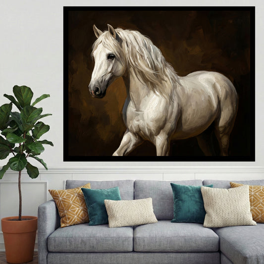 white-andalusian-horse-paint-by-numbers-kit