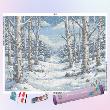 white-birch-trees-diamond-painting-kit