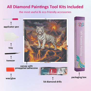 white-tiger-on-lava-rocks-diamond-painting-kit