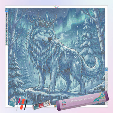 winter-direwolf-diamond-painting-kit