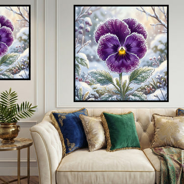 winter-purple-pansy-diamond-painting-kit-diamond-painting-art-kit