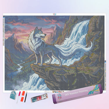 wolf-by-the-waterfall-diamond-painting-kit