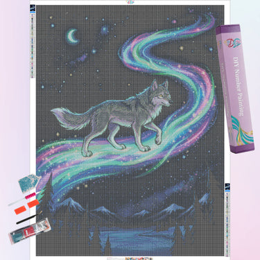wolf-on-a-bridge-of-aurora-diamond-painting-kit