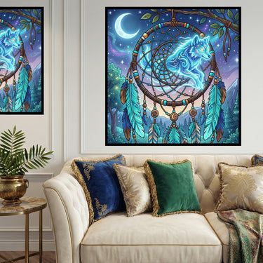 wolf-spirit-of-tribe-diamond-painting-kit